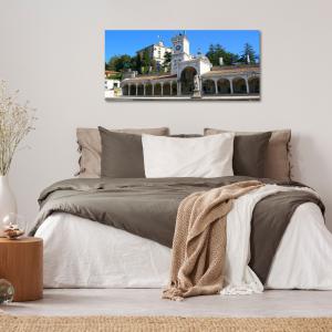 Lupia - Quadro moderno su Tela Canvas DEEP 65X143 cm, con paesaggi e localismi italiani, per casa, soggiorno, capezzale camera da letto, hotel, ufficio, UDINE - CASTELLO                       del brand Lupia, categoria: Arredo e decorazioni > Quadri e Tele > Quadri cittÃ  e Localismi.