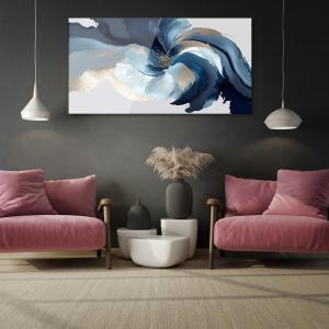 Lupia Quadro Moderno Stampa su Vetro Temperato ABSTRACT FLOWER 73x139 cm, Alta Definizione e Lucentezza di Colori, Design Elegante per Soggiorno, Camera, Ufficio, Facile da Appendere del brand Lupia, categoria: Arredo e decorazioni > Quadri e Tele > Quadri su vetro.
