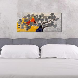 Lupia - Quadro moderno Canvas World TREE GRAND POIS, Stampa su Tela PVC, Telaio in Fibra di Legno, Albero della vita, 52x122 cm, per soggiorno capezzale camera da letto, ufficio del brand Lupia, categoria: Arredo e decorazioni > Quadri e Tele > Quadri su tela, disponibile su Vorreishop.