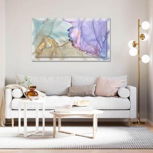 Lupia - Quadro moderno su Tela con Cornice stampata, NEWEXT 75x135 cm FLUID PINK, stampa tela in cotone e cornice mdf, effetto fluido marmo, per soggiorno, camera da letto, cucina, ufficio del brand Lupia, categoria: Arredo e decorazioni > Quadri e Tele > Quadri su tela, disponibile su Vorreishop.