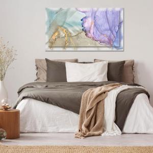 Lupia - Quadro moderno su Tela con Cornice stampata, NEWEXT 75x135 cm FLUID PINK, stampa tela in cotone e cornice mdf, effetto fluido marmo, per soggiorno, camera da letto, cucina, ufficio del brand Lupia, categoria: Arredo e decorazioni > Quadri e Tele > Quadri su tela, disponibile su Vorreishop.