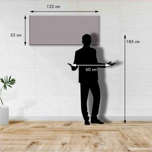 Quadro Moderno su tela materica a rilievo PICTURES con stampa SACRA FAMIGLIA 52x122 cm, amore e famiglia, per soggiorno, capezzale camera da letto, ufficio, hotel del brand Lupia, categoria: Arredo e decorazioni > Quadri e Tele > Quadri su tela, disponibile su Vorreishop.