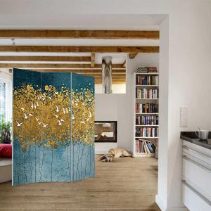 Lupia - Separe' per interni, Divisorio 135,6 x H 176 x P 3,1 cm FLYING TREES paravento 3 Ante in legno con Tele stampate fronte retro Soggetto unico del brand Lupia, categoria: Complementi d'arredo > Paraventi e separè > Paraventi decorativi bifacciali, disponibile su Vorreishop.