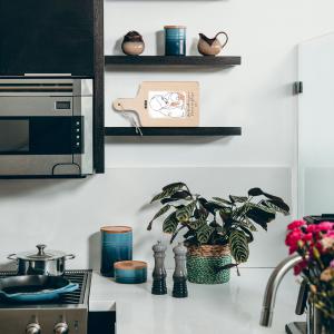 Lupia - Tagliere Decorativo con Manico, Frasi e disegni a Tema, colorato, Souvenir Artigianale, Appendibile in Cucina, Made in Italy, Legno multistrato del brand Lupia, categoria: Idee regalo e bomboniere > Bomboniere > Bomboniere Taglieri decorativi, disponibile su Vorreishop.