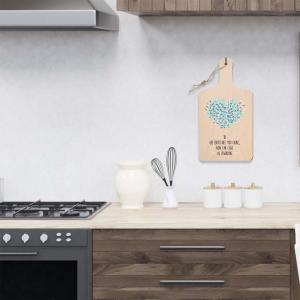 Lupia - Tagliere Decorativo con Manico, Frasi e disegni a Tema, colorato, Souvenir Artigianale, Appendibile in Cucina, Made in Italy, Legno multistrato del brand Lupia, categoria: Idee regalo e bomboniere > Bomboniere > Bomboniere Taglieri decorativi, disponibile su Vorreishop.