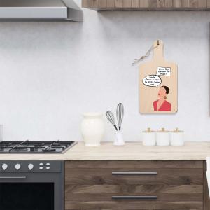 Lupia - Tagliere Decorativo con Manico, Frasi e disegni a Tema, colorato, Souvenir Artigianale, Appendibile in Cucina, Made in Italy, Legno multistrato del brand Lupia, categoria: Idee regalo e bomboniere > Bomboniere > Bomboniere Taglieri decorativi, disponibile su Vorreishop.