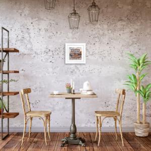 Lupia - Quadro moderno con paesaggi e localismi italiani, Ceramica e Stampa Rilievo, Cornice Legno Shabby Modern bianca, Decorazione Parete, Quadretti Soggiorno, 29x29 cm, PERUGIA FONTANA MAGGIORE del brand Lupia, categoria: Arredo e decorazioni > Quadri e Tele > Quadri su ceramica, disponibile su Vorreishop.