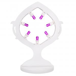 Lampada da tavolo in Legno LUMINARIA GRANDE PUMO 48x36 cm decorazione d'arredo pugliese 7 lampadine colorate del brand Lupia, categoria: Artigianato salentino > Luminarie Salentine > Luminaria, disponibile su Vorreishop.