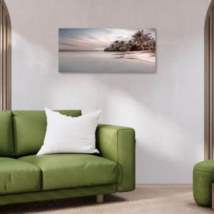 Lupia - Quadro moderno su Tela Canvas DEEP 65x143 cm TROPICAL PARADISE MIX, Tela Cotone, Stampa, Made in Italy, Telaio in Legno, casa, soggiorno, capezzale camera da letto, hotel, ufficio del brand Lupia, categoria: Arredo e decorazioni > Quadri e Tele > Quadri su tela, disponibile su Vorreishop.