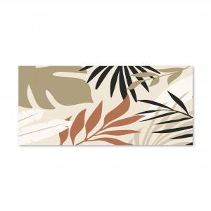 Lupia - Quadro moderno su Tela Canvas DEEP 65x143 cm LARGE TROPICAL, Tela Cotone, Stampa, Made in Italy, Telaio in Legno, casa, soggiorno, capezzale camera da letto, hotel, ufficio del brand Lupia, categoria: Arredo e decorazioni > Quadri e Tele > Quadri su tela, disponibile su Vorreishop.