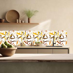 Lupia Pannello Paraschizzi Schienale Cucina con decorazione stampata, in Alluminio composito, Facile da applicare, Lavabile Ignifugo Resistente all'Acqua - brand Lupia, categoria: Arredo e decorazioni > Decorazioni da parete > Pannelli retro Cucina, disponibile su Vorreishop.