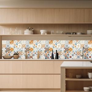 Lupia Pannello Paraschizzi Schienale Cucina con decorazione stampata, in Alluminio composito, Facile da applicare, Lavabile Ignifugo Resistente all'Acqua - brand Lupia, categoria: Arredo e decorazioni > Decorazioni da parete > Pannelli retro Cucina, disponibile su Vorreishop.