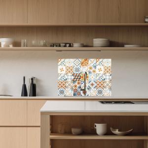 Lupia Pannello Paraschizzi Schienale Cucina con decorazione stampata, in Alluminio composito, Facile da applicare, Lavabile Ignifugo Resistente all'Acqua - brand Lupia, categoria: Arredo e decorazioni > Decorazioni da parete > Pannelli retro Cucina, disponibile su Vorreishop.