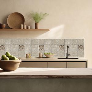 Lupia Pannello Paraschizzi Schienale Cucina con decorazione stampata, in Alluminio composito, Facile da applicare, Lavabile Ignifugo Resistente all'Acqua - brand Lupia, categoria: Arredo e decorazioni > Decorazioni da parete > Pannelli retro Cucina, disponibile su Vorreishop.