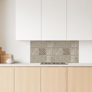 Lupia Pannello Paraschizzi Schienale Cucina con decorazione stampata, in Alluminio composito, Facile da applicare, Lavabile Ignifugo Resistente all'Acqua - brand Lupia, categoria: Arredo e decorazioni > Decorazioni da parete > Pannelli retro Cucina, disponibile su Vorreishop.