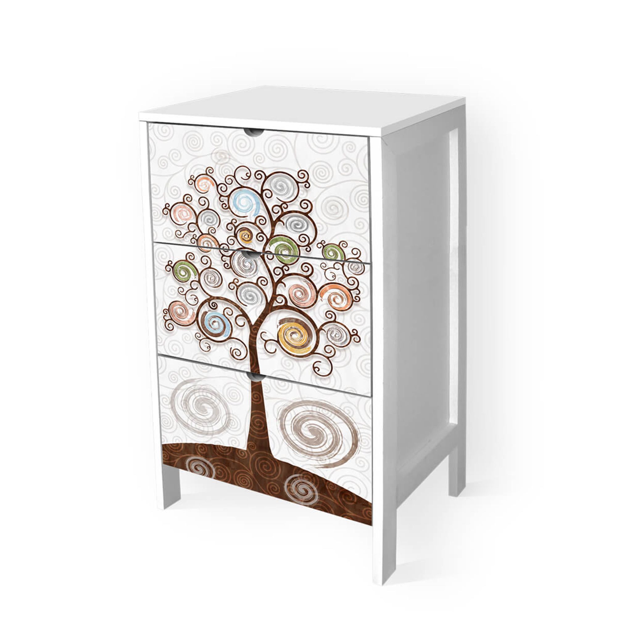 Mini Comodino In Legno Per Bambole - Modello Giocattolo Per Bambini, Design Elegante E Sicuro - Foto 6