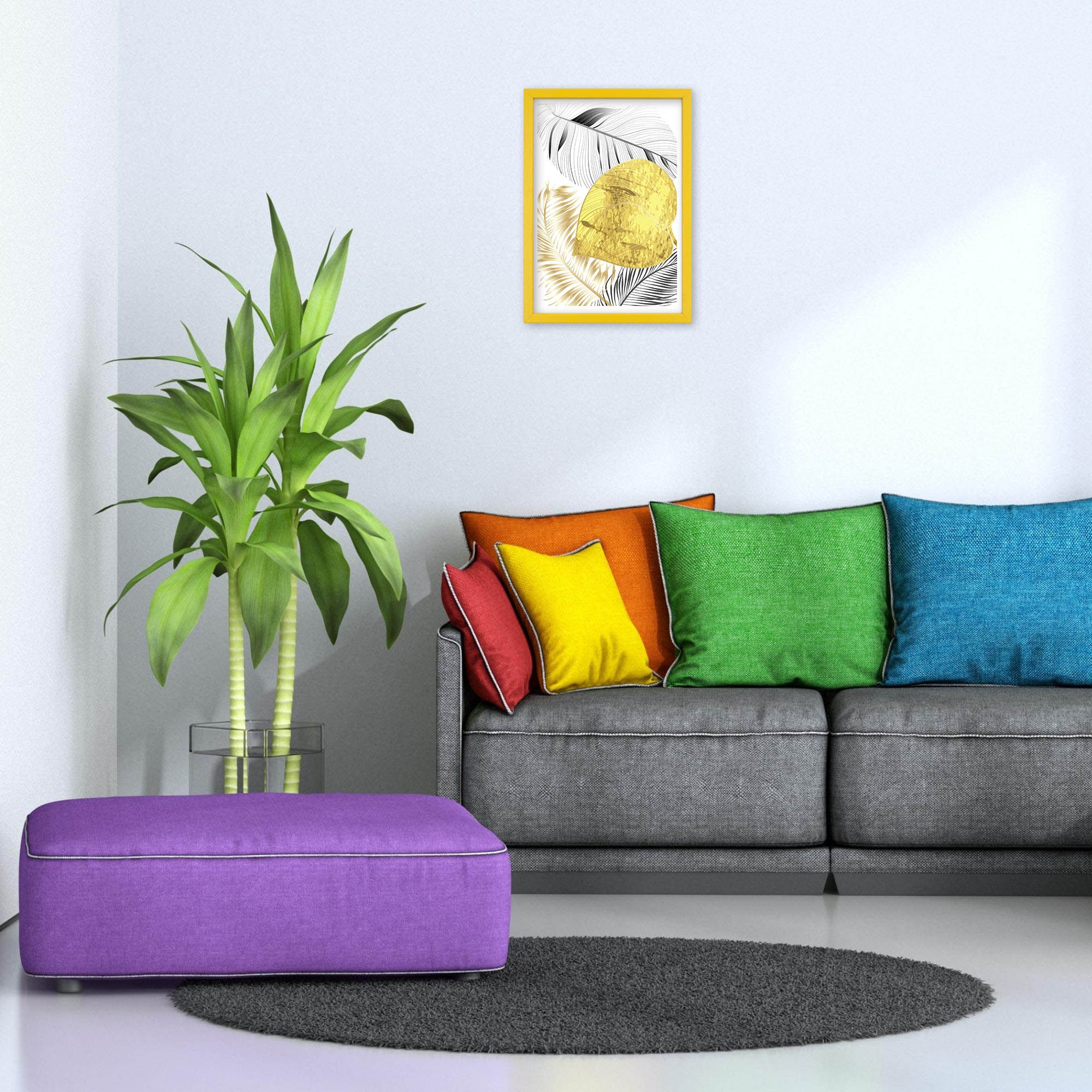 Airplain Cornice Portafoto In Legno – 10x15 Cm (4x6") – Con Cavalletto E Gancio Da Parete – Vetro Acrilico Antigraffio – Per Casa E Ufficio