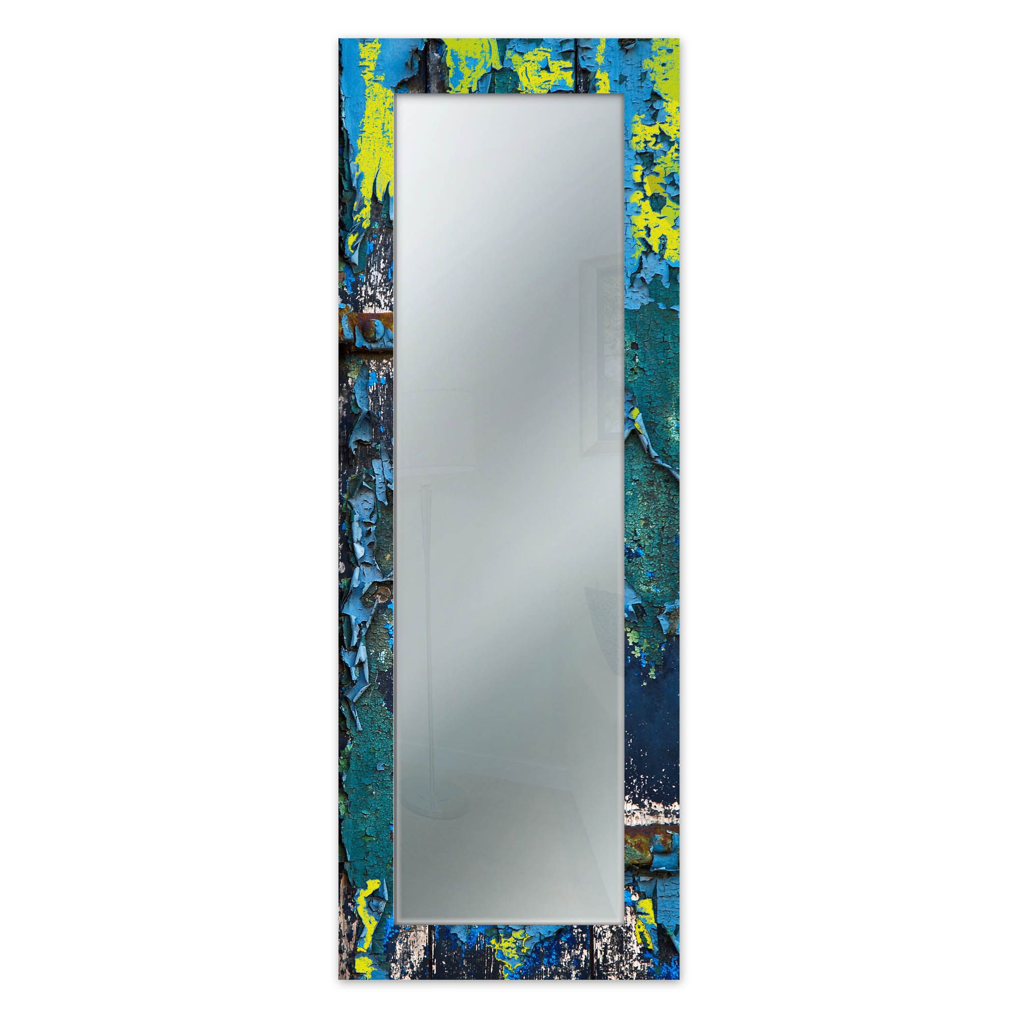 LUPIA - Specchio Da Parete Lungo Moderno Mirror Fantasy Banana Leaves