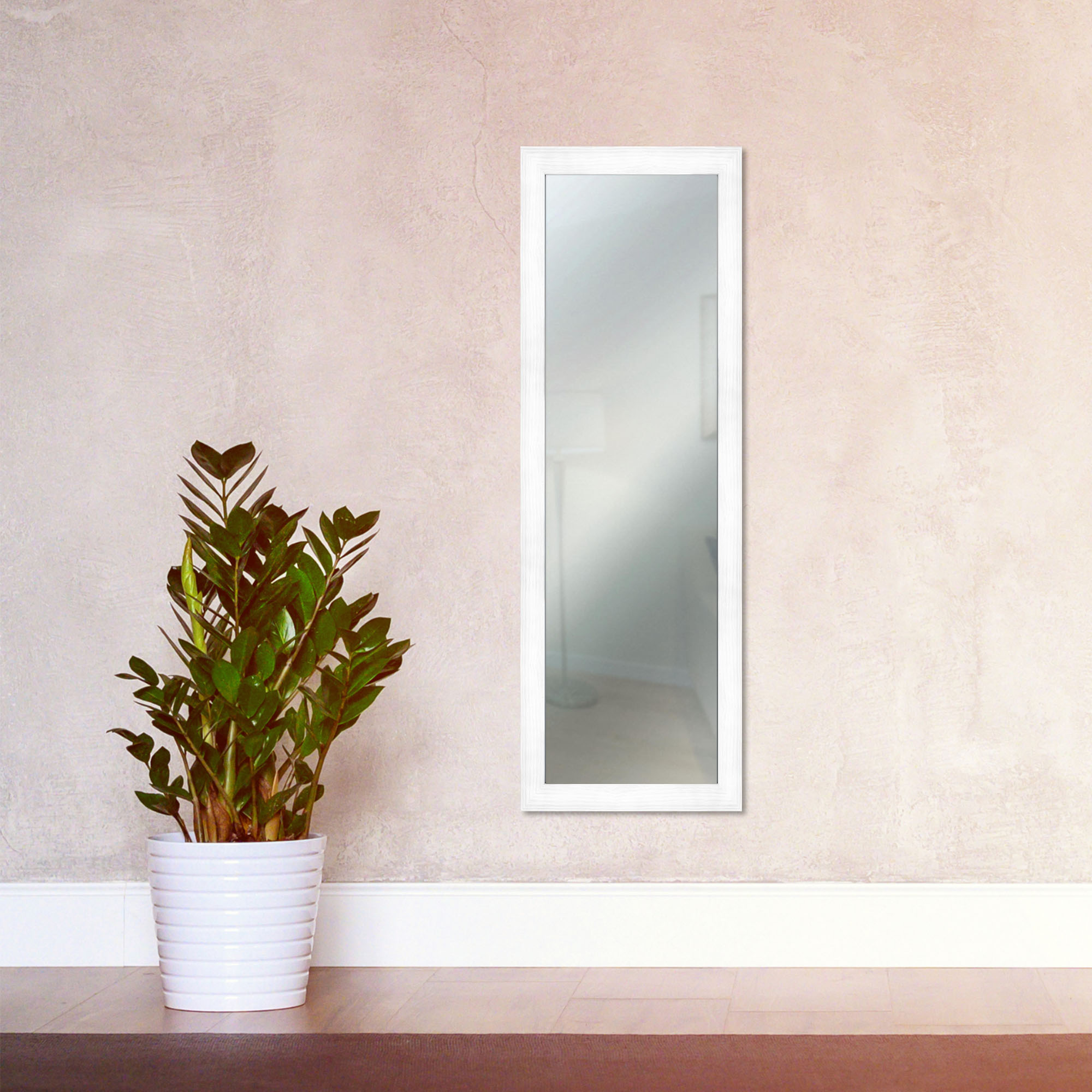 Specchio da parete MIRROR SHABBY CHIC 38x121 cm colore Bianco Vorrei Shop - Italian Design