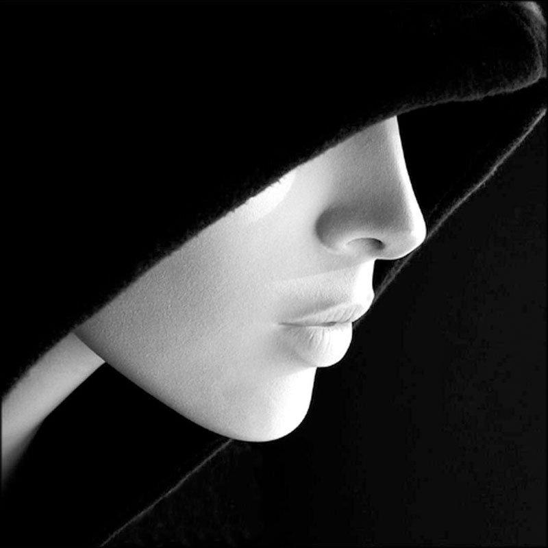 Quadro su tela ARTE 100X100 cm MISTERIOUS FACE del brand Lupia, categoria: Arredo e decorazioni > Quadri e Tele > Quadri bianco e nero, disponibile su Vorreishop.