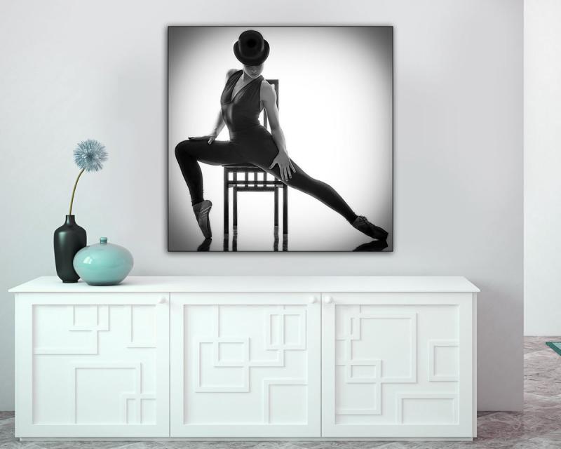 Quadro su tela ARTE 100X100 cm MODERN DANCE del brand Lupia, categoria: Arredo e decorazioni > Quadri e Tele > Quadri bianco e nero.
