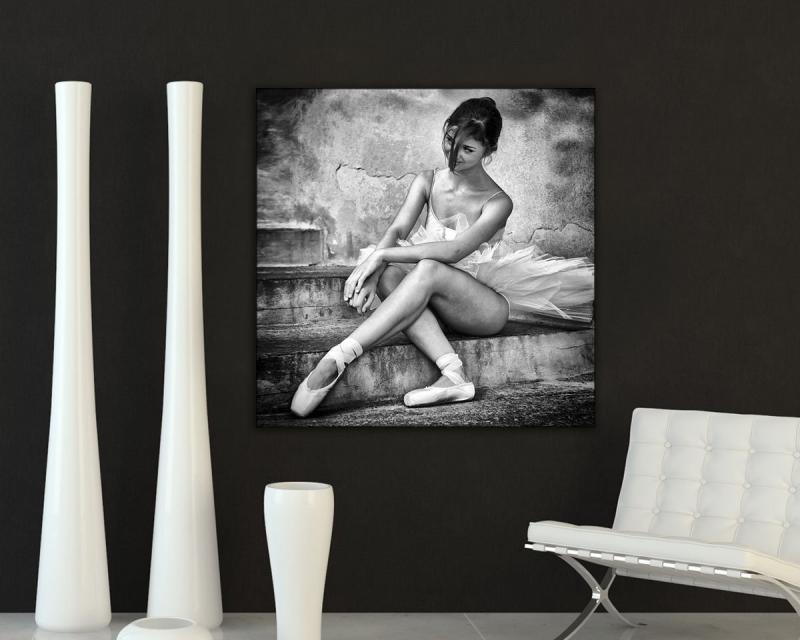 Quadro su tela ARTE 50x50cm BREAK DANCER del brand Lupia, categoria: Arredo e decorazioni > Quadri e Tele > Quadri bianco e nero.