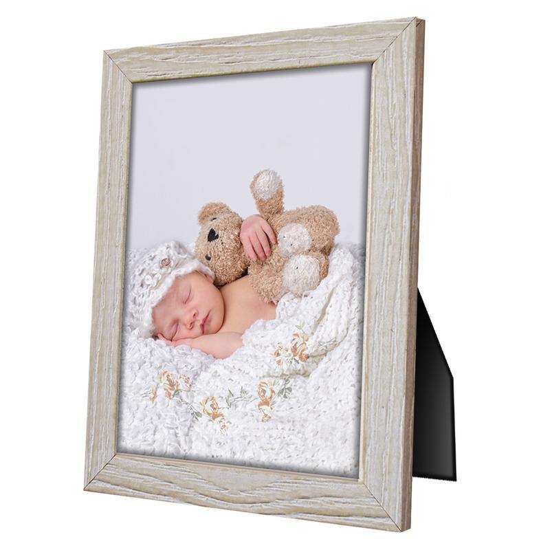 Portafoto da tavolo in legno shabby BEIGE - 13x18 cm del brand Lupia, categoria: Arredo e decorazioni > Cornici e Portafoto > Portafoto Shabby, disponibile su Vorreishop.