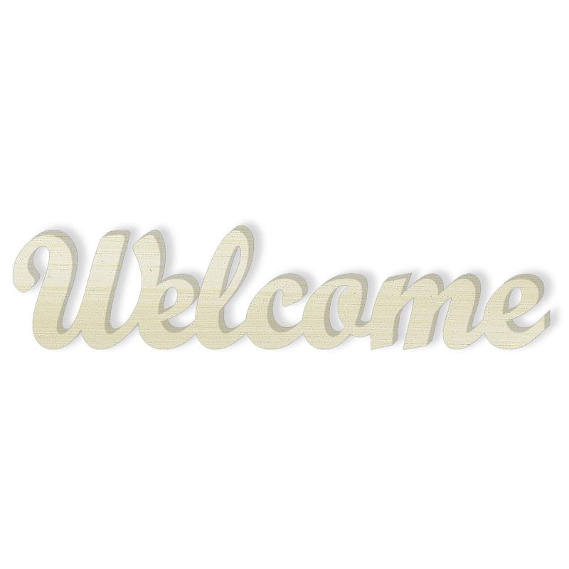 Woodwrite Shabby Welcome,Scritta in Legno, Shabby, 83x21x1 cm del brand Lupia, categoria: Arredo e decorazioni > Decorazioni da parete > Scritte da parete, disponibile su Vorreishop.