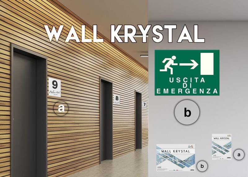 Porta documenti da parete in Acrilico KRYSTAL - A4 del brand Lupia, categoria: Idee regalo e bomboniere > Oggettistica > Portadocumenti in Acrilico.