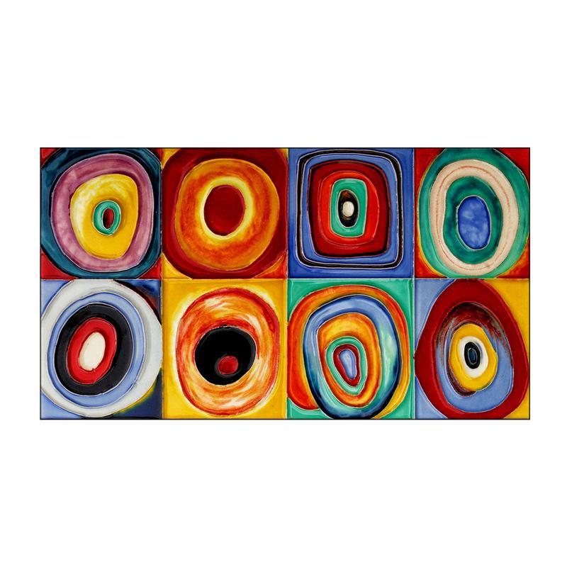 Quadro moderno lucido in plexiglass 100x150 cm FARBSTUDIE QUADRATE del brand Lupia, categoria: Arredo e decorazioni > Quadri e Tele > Quadri su Plexiglass, disponibile su Vorreishop.