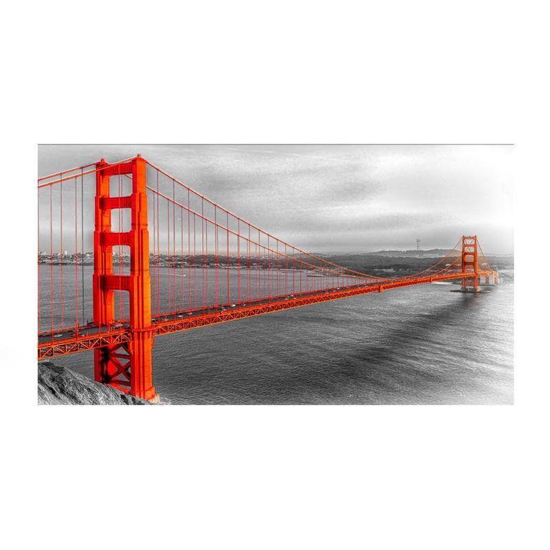 Quadro moderno lucido in plexiglass 100x180 cm GOLDEN GATE del brand Lupia, categoria: Arredo e decorazioni > Quadri e Tele > Quadri su Plexiglass, disponibile su Vorreishop.