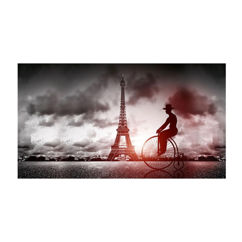 Quadro moderno lucido in plexiglass 100x180 cm PARIS BIKE PLEXART del brand Lupia, categoria: Arredo e decorazioni > Quadri e Tele > Quadri su Plexiglass, disponibile su Vorreishop.