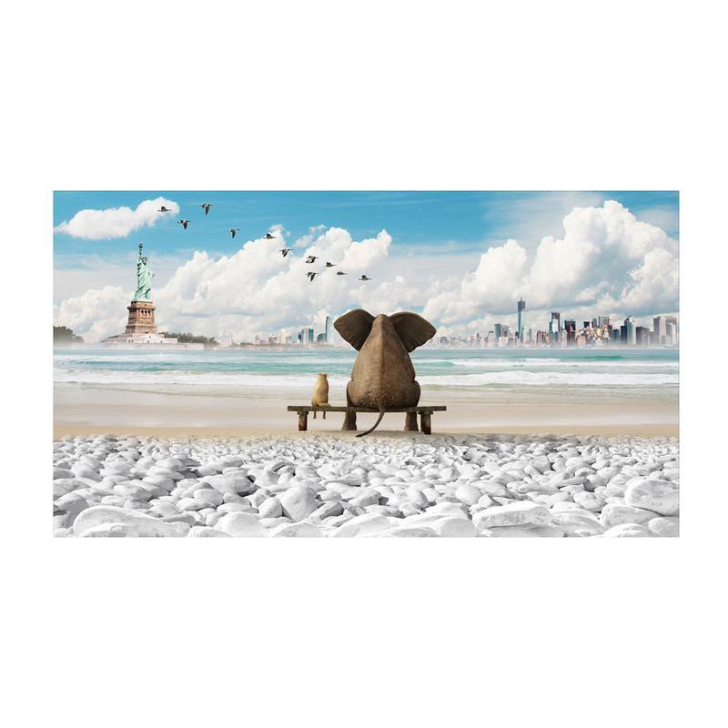 Quadro moderno lucido in plexiglass 100x180 cm SOGNO AMERICANO del brand Lupia, categoria: Arredo e decorazioni > Quadri e Tele > Quadri su Plexiglass, disponibile su Vorreishop.