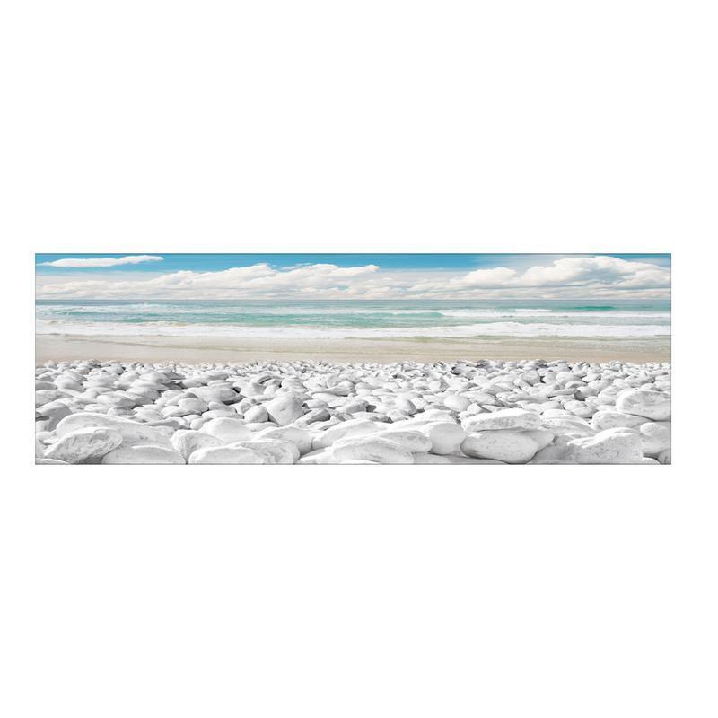 Quadro moderno lucido in plexiglass 50x150 cm WHITE ROCKS del brand Lupia, categoria: Arredo e decorazioni > Quadri e Tele > Quadri su Plexiglass, disponibile su Vorreishop.