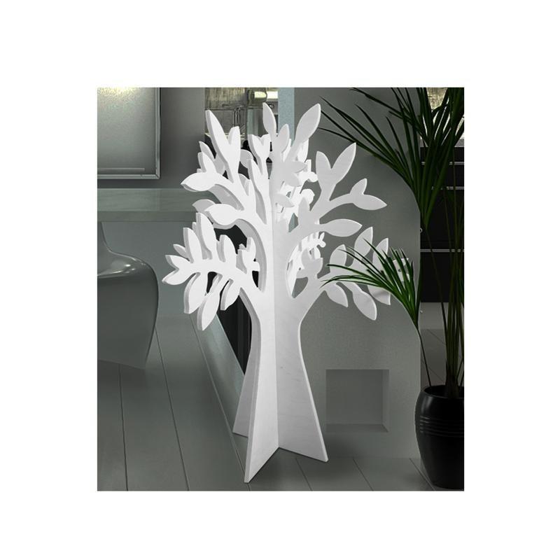 Scultura creativa, decorazione o espositore porta gioielli, tableau mariage Albero Bianco  - 20x30 cm del brand Lupia, categoria: Bricolage e fai da te > Belle arti > Oggetti da decorare.