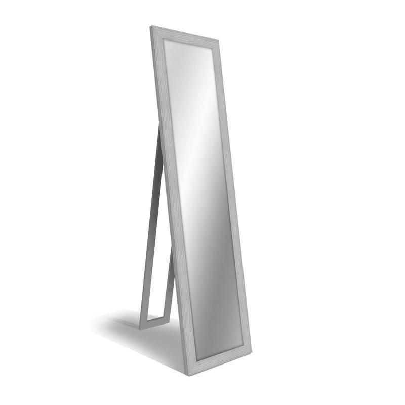 Specchiera da terra mirror con cornice Boston 40x156 cm - Grigia del brand Vorreishop, categoria: Complementi d'arredo > Specchi e specchiere > Specchi da terra, disponibile su Vorreishop.