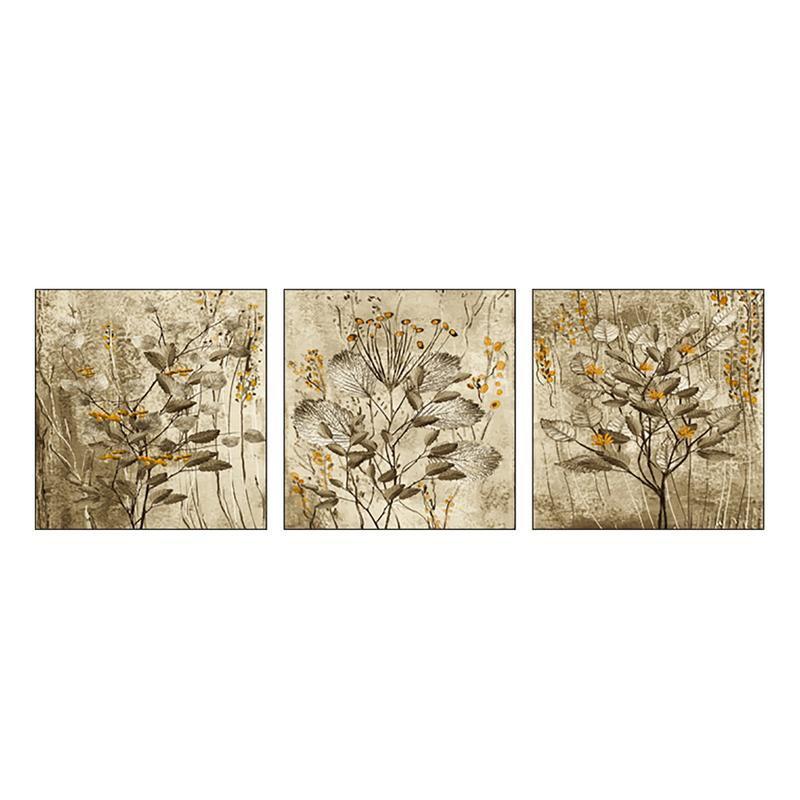 Collezione Set 3 pezzi quadri su tela WILD PLANTS                 - 43x43 cm del brand Lupia, categoria: Arredo e decorazioni > Quadri e Tele > Quadri a pannelli, disponibile su Vorreishop.