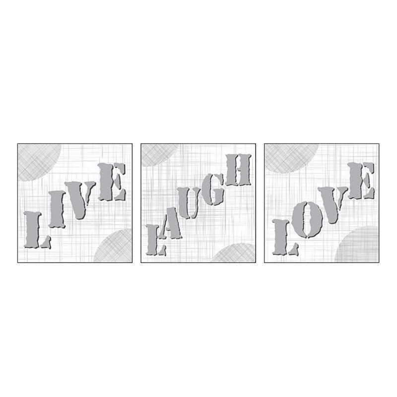 Collezione Set 3 pezzi Quadri su Tela STYLE WHITE                 - 43x43 cm del brand Lupia, categoria: Arredo e decorazioni > Quadri e Tele > Quadri a pannelli, disponibile su Vorreishop.