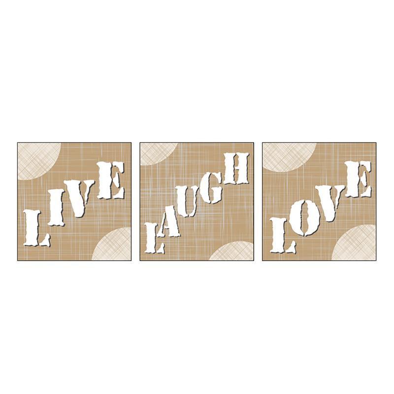 Collezione Set 3 pezzi Quadri su Tela STYLE BROWN                 - 43x43 cm del brand Lupia, categoria: Arredo e decorazioni > Quadri e Tele > Quadri a pannelli, disponibile su Vorreishop.