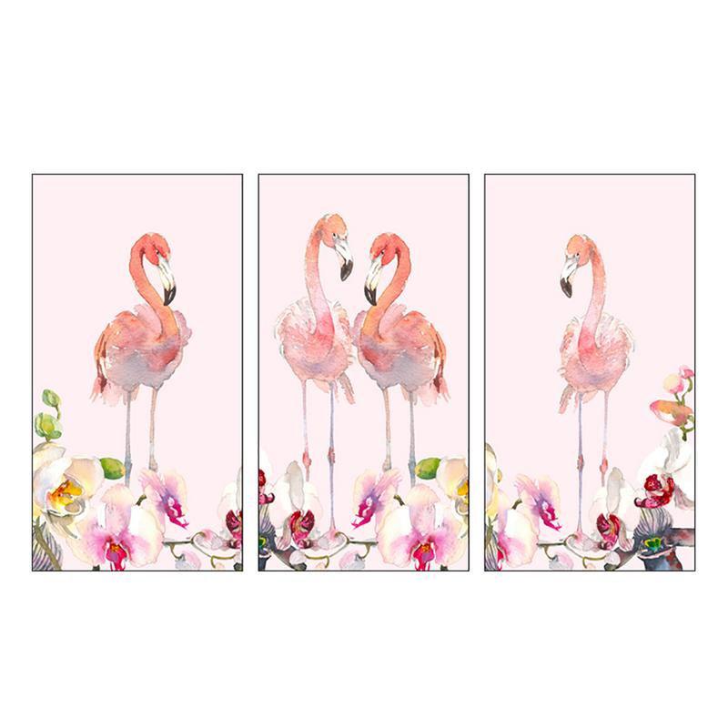 Collezione Set 3 pezzi Quadri FENICOTTERI su Tela 43x78 cm FLAMINGOS                   del brand Lupia, categoria: Arredo e decorazioni > Quadri e Tele > Quadri a pannelli, disponibile su Vorreishop.