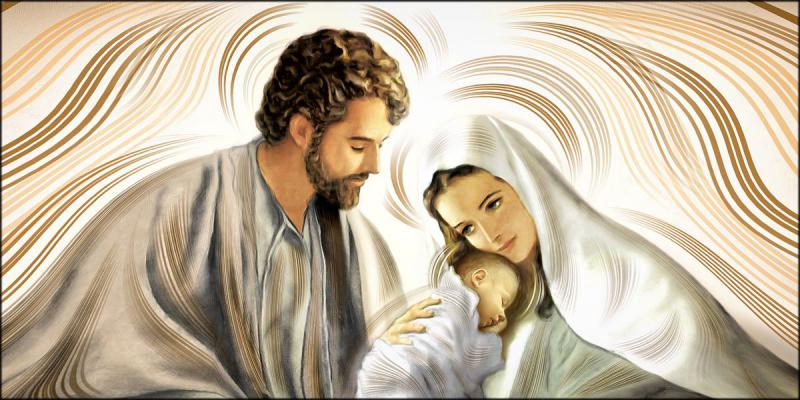 Quadro su tela Sacra Famiglia canvas DEEP 100X180 NATIVITY BROWN del brand Lupia, categoria: Arredo e decorazioni > Quadri e Tele > Quadri su tela, disponibile su Vorreishop.