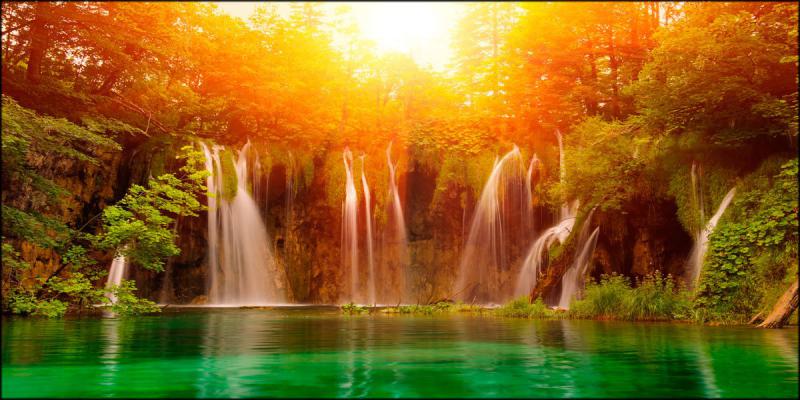 Quadro su tela canvas DEEP 77X143 LUCI DELLA NATURA del brand Lupia, categoria: Arredo e decorazioni > Quadri e Tele > Quadri su tela, disponibile su Vorreishop.