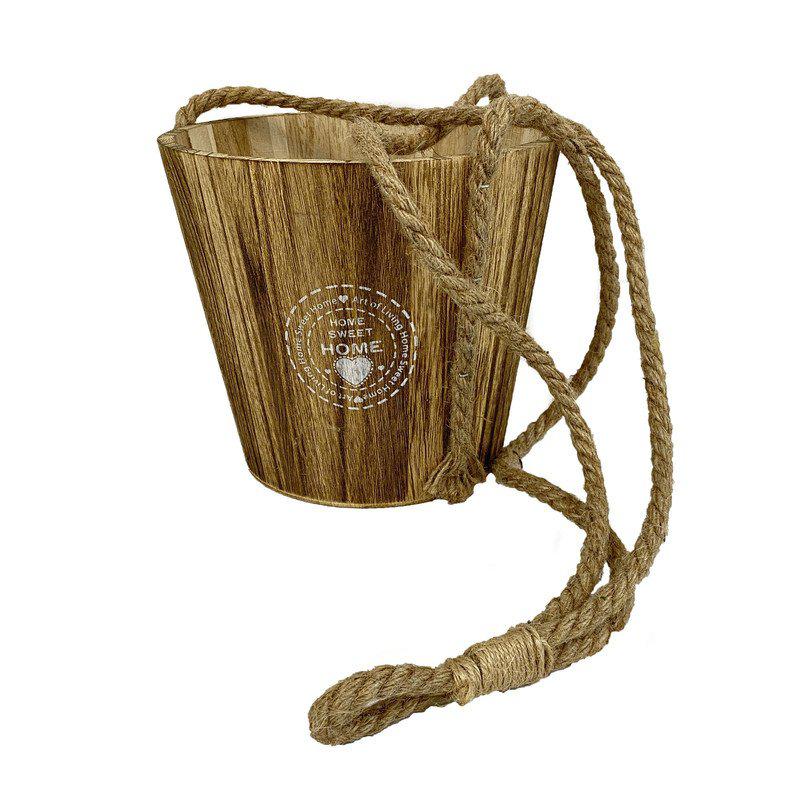 Vaso in Legno da appendere altezza 70 X diametro 18 cm del brand Lupia, categoria: Idee regalo e bomboniere > Oggettistica > Vasi Decorativi, disponibile su Vorreishop.