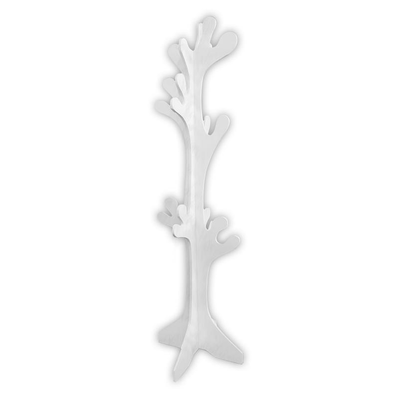 Albero appendiabiti da terra in legno bianco 40X170 cm Shabby WHITE del brand Lupia, categoria: Complementi d'arredo > Appendiabiti > Appendiabiti da terra, disponibile su Vorreishop.