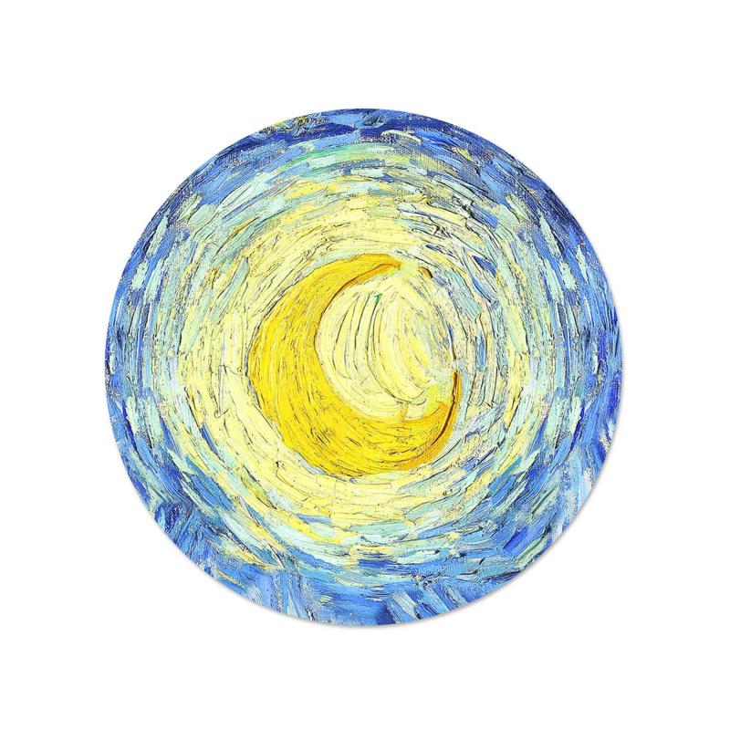 Sottotutto decorato in Legno Rotondo Sotto bicchiere, piatto, pentola NOTTE STELLATA - 32 cm 1 pz del brand Lupia, categoria: Tavola e cucina > Accessori per la Tavola > Sottopentole, Sottopiatti e Sottobicchieri, disponibile su Vorreishop.