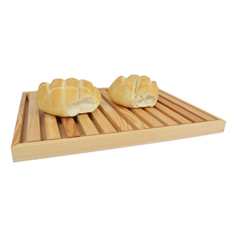 Tagliapane Tagliere per Pane in Legno con raccogli briciole 30x30 cm del brand Lupia, categoria: Tavola e cucina > Spianatoie, Taglieri e Vassoi > Taglieri.