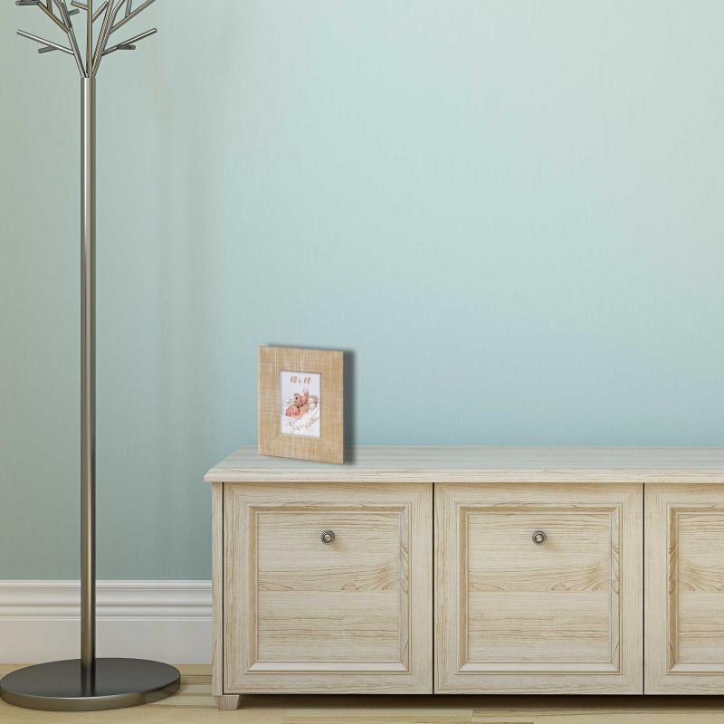 Cornice Portafoto in Legno da tavolo FRAME BROWN Linee Grey - 10x15 cm del brand Lupia, categoria: Arredo e decorazioni > Cornici e Portafoto > Cornici portafoto da tavolo.