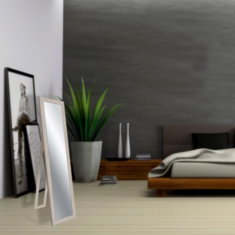 Specchio da terra FLOOR MIRROR 40X156 cm BOSTON SHABBY BEIGE del brand Lupia, categoria: Complementi d'arredo > Specchi e specchiere > Specchi da terra.
