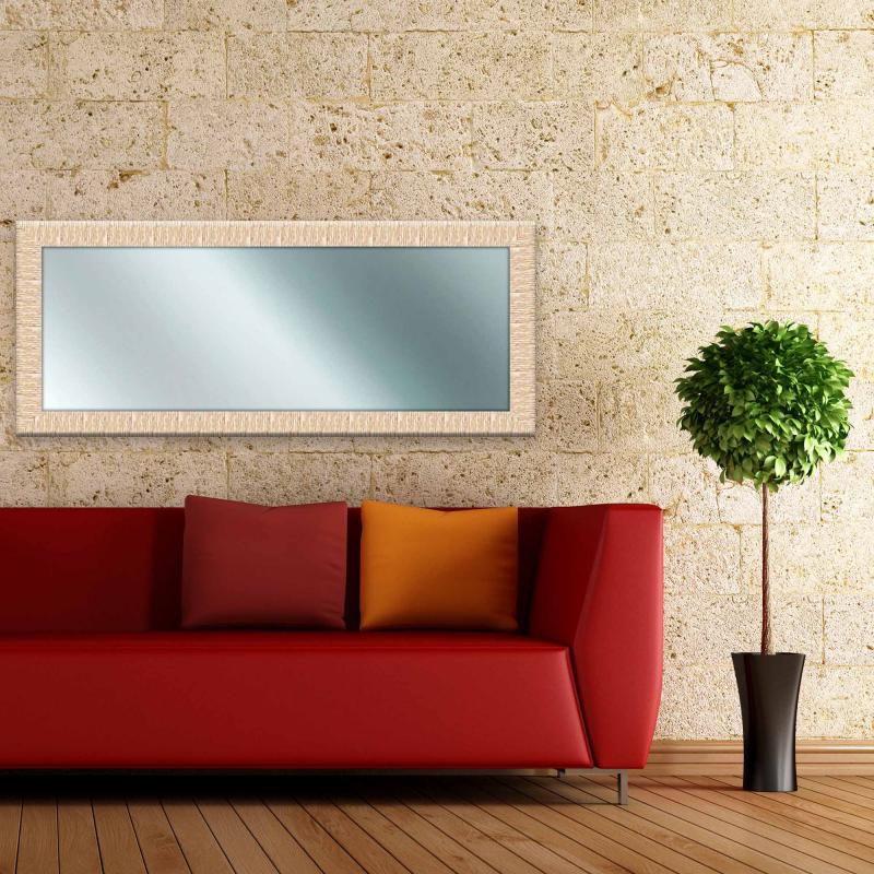 Specchio da parete MIRROR PRINCE 64x154 cm Bianco e Oro del brand Lupia, categoria: Complementi d'arredo > Specchi e specchiere > Specchi da parete.