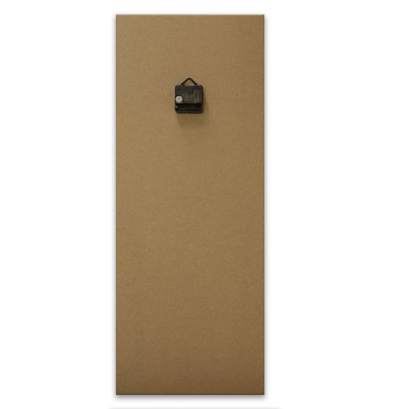 Orologio da parete Decorativo in legno CLOCKART con stampa in alta qualita' 30x80 cm Shabby Kiss Brown del brand Lupia, categoria: Complementi d'arredo > Orologi > Orologi da parete.